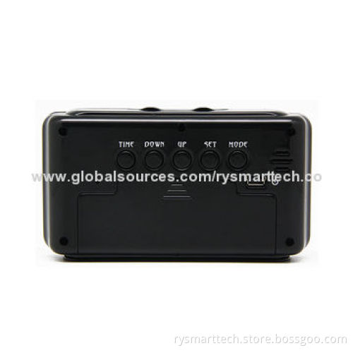 Hidden alarm clock camera DVR